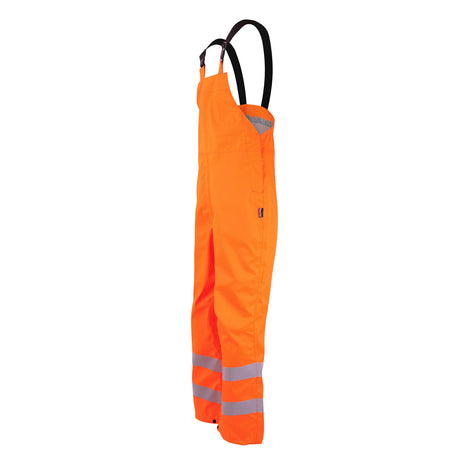 ProGARM 9144 Hi-Vis Orange Unlined Waterproof Arc Flash Dungarees 9.3 cal/cm² APC 1