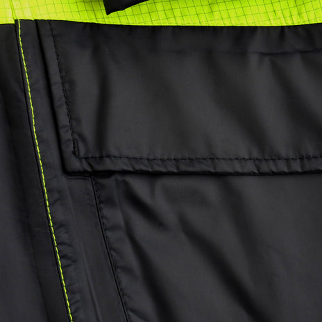 ProGARM 9150 Hi-Vis Yellow/Navy Unlined Waterproof Arc Flash Jacket 9.3 cal/cm² APC 1