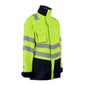 ProGARM 9150 Hi-Vis Yellow/Navy Unlined Waterproof Arc Flash Jacket 9.3 cal/cm² APC 1