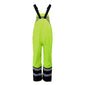 ProGARM 9155 Hi-Vis Yellow/Navy Unlined Waterproof Arc Flash Dungarees 9.3 cal/cm² APC 1