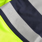 ProGARM 9155 Hi-Vis Yellow/Navy Unlined Waterproof Arc Flash Dungarees 9.3 cal/cm² APC 1
