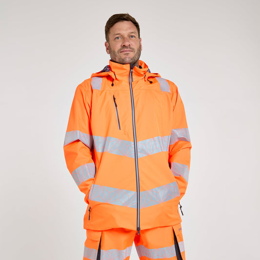 Pulsar REACT Hi-Vis Shell Jacket (RCT801 / RCT800) - Orange