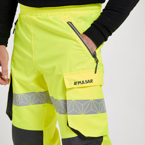 Pulsar REACT Hi-Vis Overtrousers (RCT803 / RCT802)