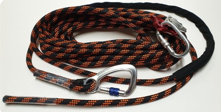 ARESTA Prot 3 Work Positioning Device with Rope Grab, 16mm Kernmantle - AF-130
