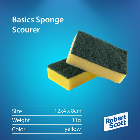 Robert Scott Basics Sponge Scourer Yellow