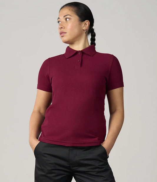 ProRTX Ladies Pro Piqué Polo Shirt (RX101F) - Burgundy