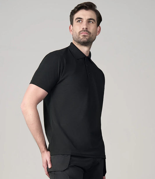 ProRTX Pro Polyester Polo Shirt (RX105) - Black