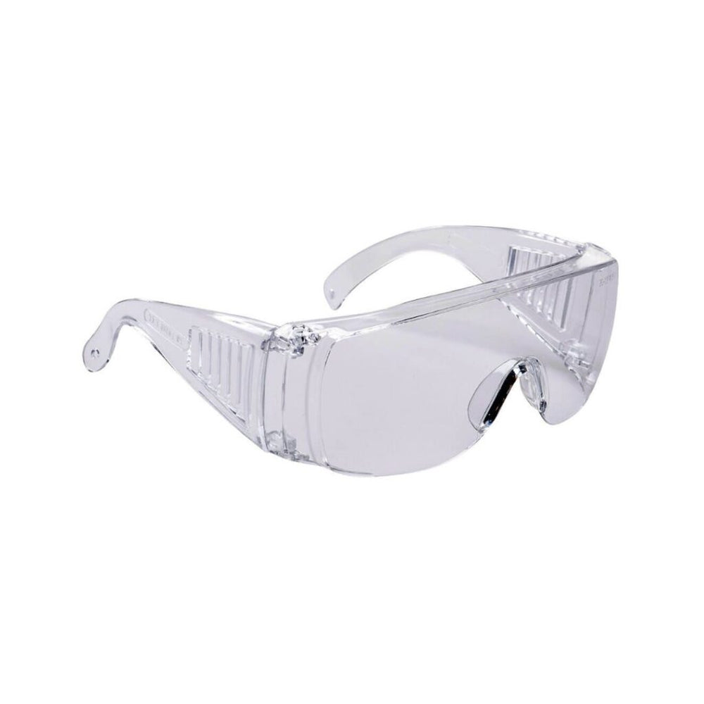 SFT2602A clear safety overspecs with wide frame and side shields