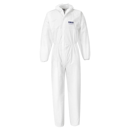 Portwest BizTex Microporous Coverall Type 5/6 - White