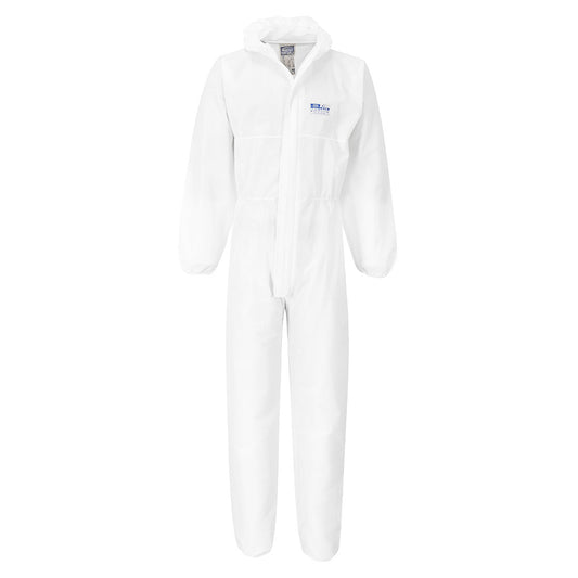 Portwest ST80 BizTex SMS FR Coverall Type 5/6 - White