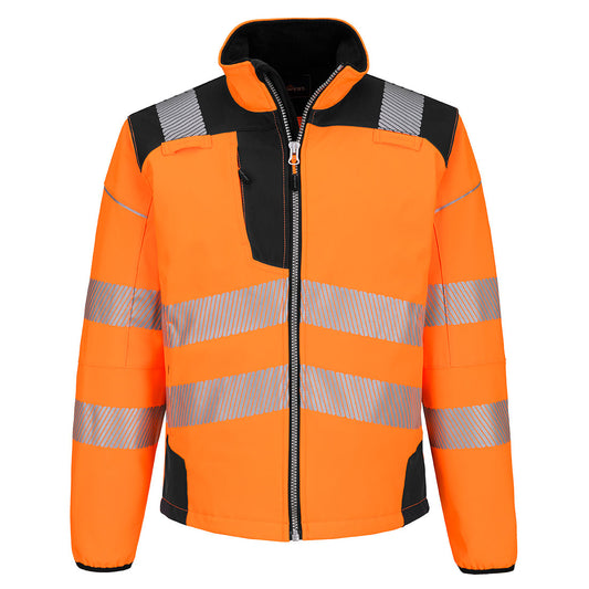 Portwest PW3 Hi-Vis Softshell - Orange/Black