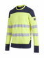 ProGARM TS259M Hi-Vis Yellow/Navy Long Sleeve Arc Flash T-Shirt 8.3 cal/cm² APC 1