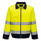 Portwest Madrid Hi-Vis Contrast Bomber Jacket