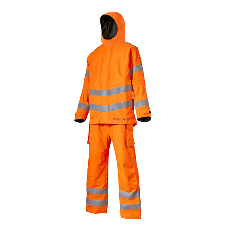 ProGARM WJ240F Ladies GORE-TEX PYRAD Hi-Vis Orange Stretch Waterproof Arc Jacket 30 cal/cm² APC 2
