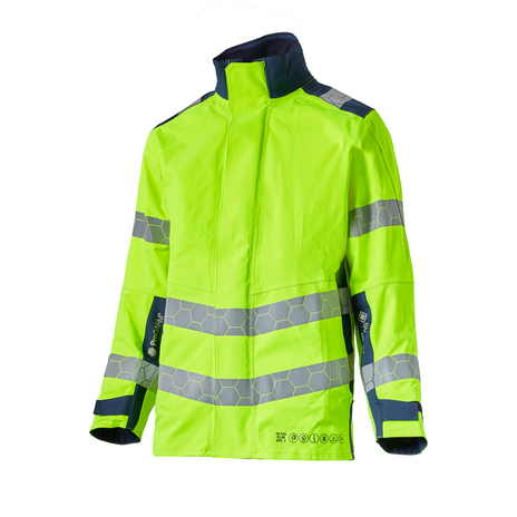 ProGARM WJ250M GORE-TEX PYRAD Hi-Vis Yellow Stretch Waterproof Arc Jacket 30 cal/cm² APC 2