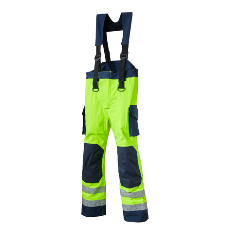 ProGARM WT252F Ladies GORE-TEX PYRAD Hi-Vis Yellow Stretch Waterproof Arc Trousers 30 cal/cm² APC 2