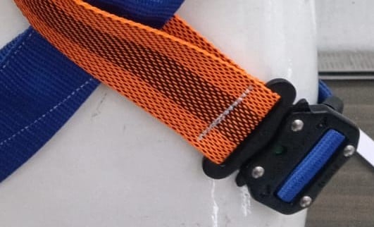 ARESTA 4 Point Harness with Work Positioning Belt, EEZE-KLICK, M-XL - AR-01044