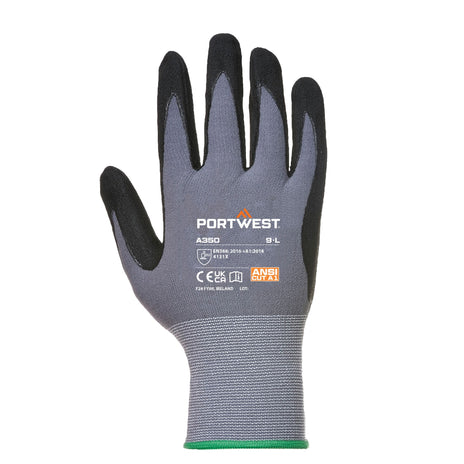 Portwest A350 Grip 15 Nitrile Sandy Glove (Pack of 12)