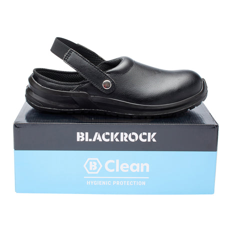 Blackrock SRC02B Black Hygiene Safety Clog S2
