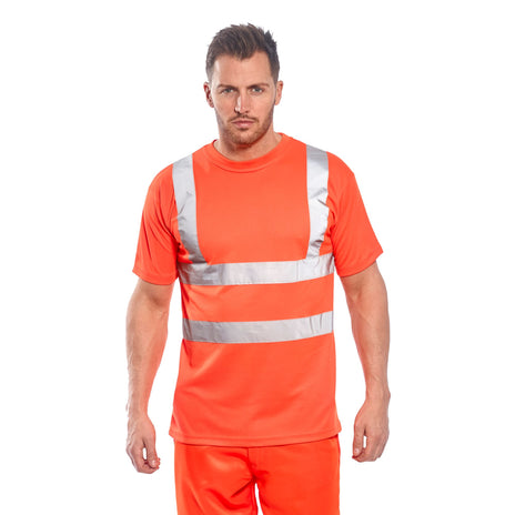 Portwest RT23 Hi-Vis Ris T-Shirt Orange