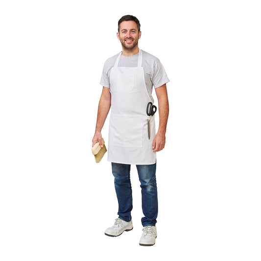 Fit For The Job PC207 White Painter's Apron in the Decorator's Workwear Kit