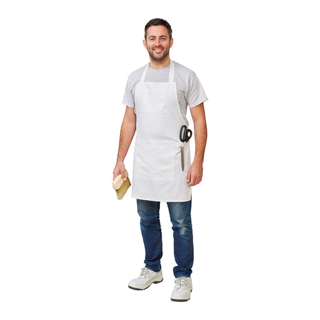 Fit For The Job PC207 White Cotton Painter's Apron