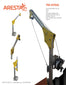 ARESTA Industrial Folding Rescue Davit Arm, EN 795 Class B - AR-09108