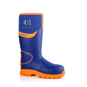 Buckbootz Hi-Vis Neoprene/Rubber Safety Wellington