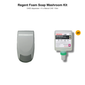 Regent Foam Soap Washroom Kit - D4W Dispenser + 4 x Reinol C40 Antibacterial Foam Soap 1 Litre