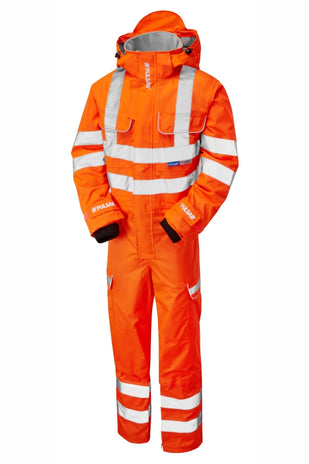 Pulsar HV Orange Waterproof Coverall (PR505)