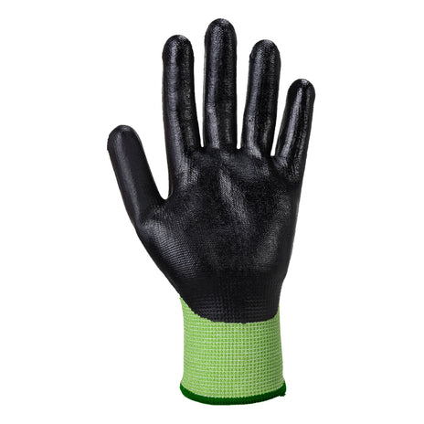 Portwest A645 Green Cut D Nitrile Foam Coated Glove