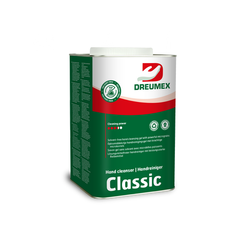 Dreumex DXC-45T4 Classic Hand Cleaner Gel 4.5 Litre Tin