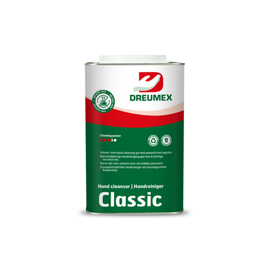 Dreumex Classic hand cleaner gel 4.5 Litre tin DXC-45T4