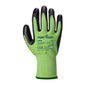 Portwest A645 Green Cut D Nitrile Foam Coated Glove