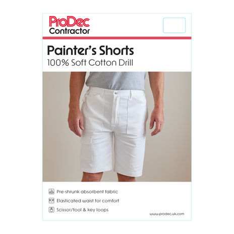 ProDec PC305 Contractor 100% Cotton Painter's Shorts