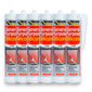 Everbuild General Purpose Silicone 280ml Pack of 6