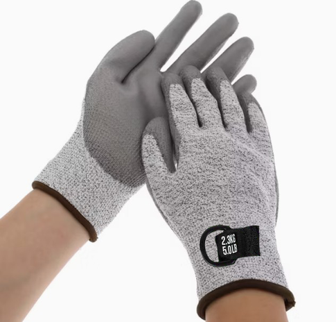 ARESTA Cut-Resistant Impact Glove with Integrated Tether Point - AY-626