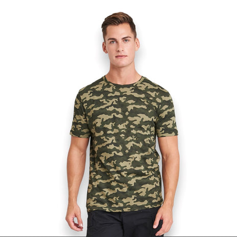 AWD Fitted Camo T-Shirt 100% Cotton