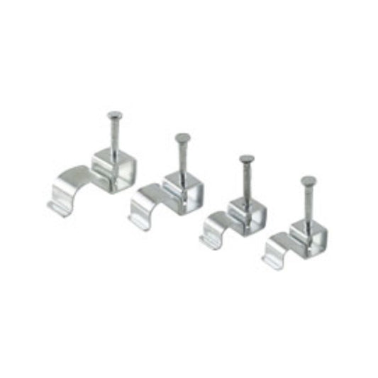 Krimpterm Metal FR Clips - Flat & Round (18th Edition Compliant) - Pack of 100