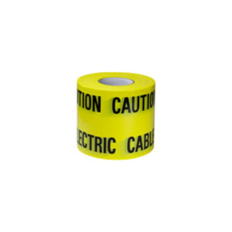 Krimpterm Caution Electric Cable Below Tape