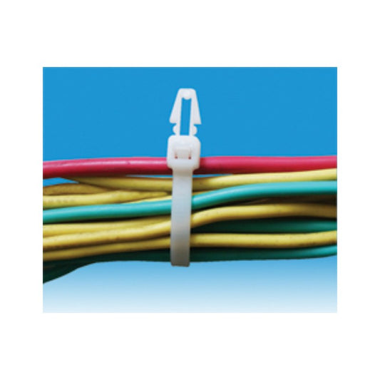 Krimpterm Push Mounted Cable Ties - Pack of 100