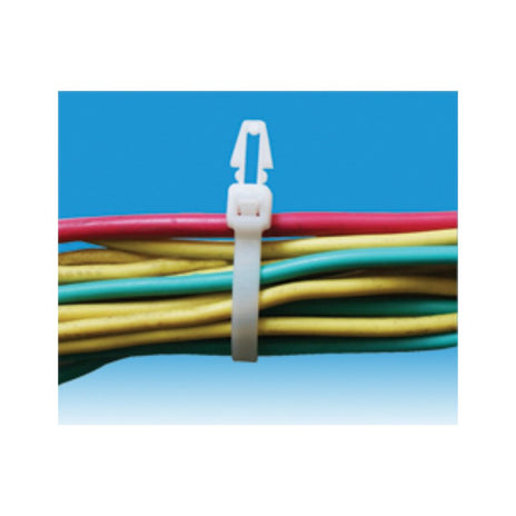 Krimpterm Push Mounted Cable Ties 200mm x 4.8mm - Pack of 100