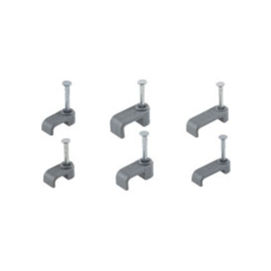 Krimpterm Cable Clips - Flat - Pack of 100