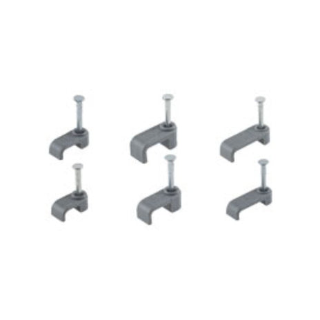 Krimpterm Cable Clips - Flat - Pack of 100