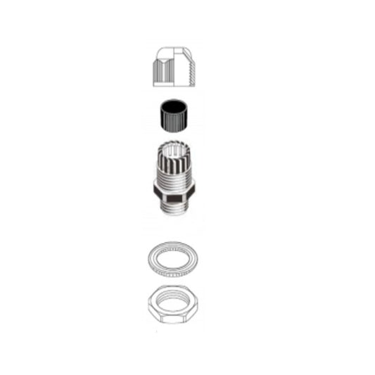 Krimpterm IP68 Nylon Cable Glands