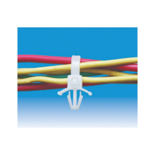 Krimpterm Push Mounted Wing Cable Ties - Pack of 100