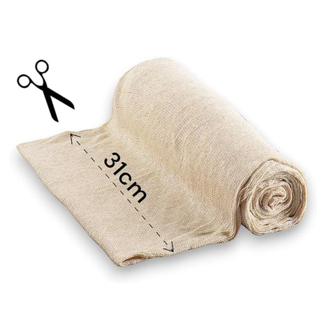 Robert Scott Heavy Cotton Stockinette Mutton Cloth Roll 800g - Extra Large Polish Cloth, Buffing Cloth, 100% Recycled Cotton, Cotton Roll Cloths - Cut to Size