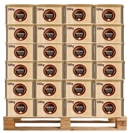 Nescafe Gold Blend Freeze Dried Instant Coffee, 500g Tin - NWT057