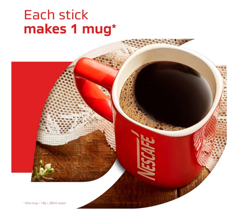 Nescafe Original One Cup Coffee Sticks, Pack of 200 - NWT064