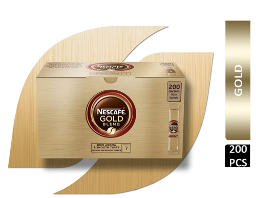 Nescafe Gold Blend Coffee Sticks, Pack of 200 - NWT066